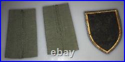 WW2 US Army Air Corps Patches, OCS, Aviator pins Ribbons Insignia lot 45 items