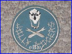 WW2 US Army Air Forces 90th Bomb Group Jacket Patch WWII Cut Edge Felt