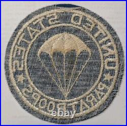 WW2 US Army Blue Wool Paratroops Px 4 Inch Patch Airborne XB