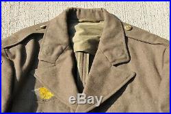 WW2 US Army CBI 4-Pocket Uniform Jacket with China Combat Training Command Patch