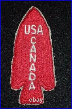 WW2 US Army First Special Service Force FSSF SSI Shoulder Patch Original & RARE