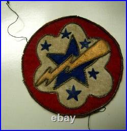 WW2 US Army Forces Western Pacific Hand Sewn Bullion Patch Xu