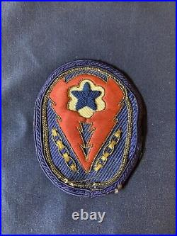 WW2 US Army German Made Patch Beautiful Condition