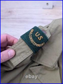 WW2 US Army M41 Combat Jacket Sturm Handels GmbH reproduction sz 44 with patch