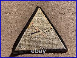 WW2 US Army Military 7th Armored Division Woolie Shoulder Patch Insignia