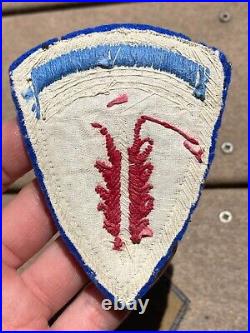 WW2 US Army Military SHAEF Supreme Headquarters Allied Expeditionary Force Patch