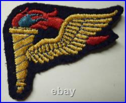 WW2 US Army Pathfinder Patch Blue Wool Type Off Uniform XB