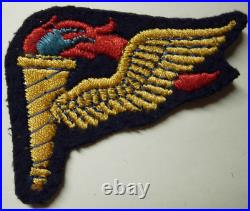 WW2 US Army Pathfinder Patch Blue Wool Type Off Uniform XB