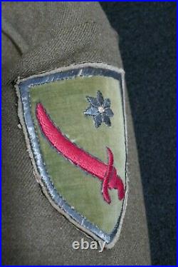 WW2 US Army Persian Gulf Command T/3 Class A Uniform Coat Theater Made Patch 42R