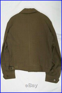 WW2 US Army Red Ball Express Patched Ike Jacket