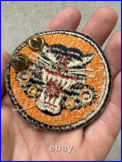 WW2 US Army Tank Destroyer Patch / Pin / & Distinctive Unit Insignia Very Fine