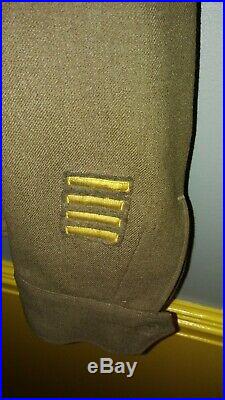 WW2 US Army Tank Destroyer Uniform Set With 5 Patches