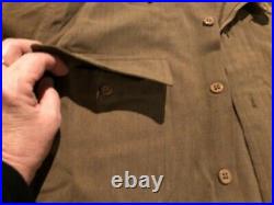 WW2 US Army Uniform Shirt Wool Campaigner with 25th Corps Tropic Lightening patch