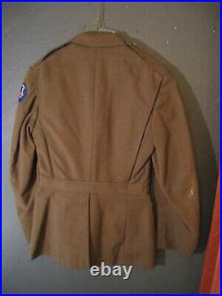 WW2 US. Ike Wool Jacket with embroidered U. S. Army Pacific Command USAR Patch