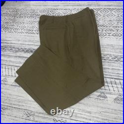 WW2 US Mens Army Field Uniform Jacket Shirt Hat Shirt Wool WI. OD. 1945 Patches
