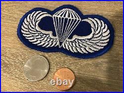WW2 WWII US Army Airborne jacket patch (never seen another. Not in Keller books)