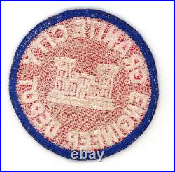 WW2 WWII US Army Granite City Engineer Depot patch SSI (seen 2)