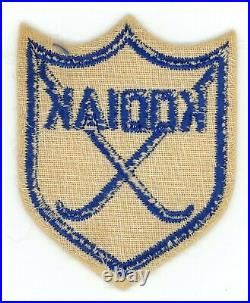 WW2 WWII US Army Kodiak Ski patch SSI Kodiak Island Anton Larsen Pass Ski Area