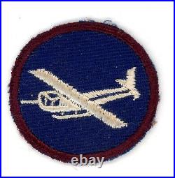 WW2 WWII US Army Medical Glider garrison cap patch (enlisted) a beauty