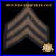 WW2 WWII US Army Sergeant SGT Rank Insignia Chevron Patch Felt #Y457