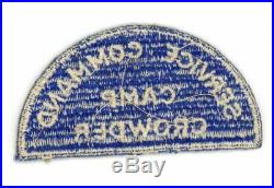 WW2 WWII US Army Service Command Camp Crowder patch SSI