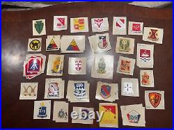 WW2 to 1950s US military decal HUGE LOT