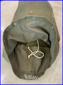 WWII 40s IDD WOMENS M1943 Field Jacket US ARMY Combat 10R ARC Patch Duffel Bag