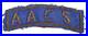 WWII AAF Army Airways Communications Systems AACS Bullion Shoulder Patch Tab Arc