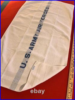 WWII AAF Towel U. S. ARMY AIR FORCES (original'CANNON' label) 40 x 22 MINT