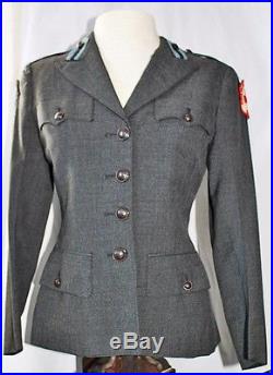WWII American Red Cross (ARC) Women's Service Tunic with US Army Pacific Patch