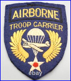 WWII Army Air Forces IX Airborne Troop Carrier Command Patch EXTREMELY RARE