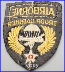 WWII Army Air Forces IX Airborne Troop Carrier Command Patch EXTREMELY RARE