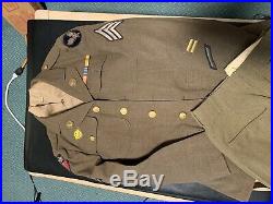 WWII Era US Uniform Army Air Corps Theatre Made Patches