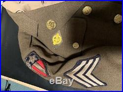 WWII Era US Uniform Army Air Corps Theatre Made Patches