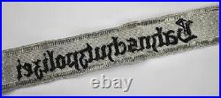 WWII German cuff title patch US Army estate insignia uniform jacket tunic badge