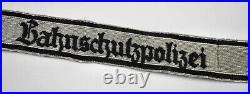 WWII German cuff title patch US Army estate insignia uniform jacket tunic badge