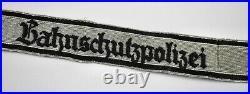 WWII German cuff title patch US Army estate insignia uniform jacket tunic badge