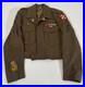 WWII Ike Jacket US 8th Army 10th Corps Engineers Patch Size 34R