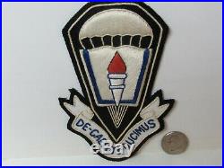 WWII/KW Era US Army Airborne Training School Ft. Benning Hand Mde Pocket Patch