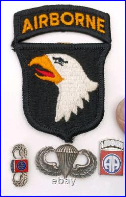 WWII Korea US MILITARY PATCH/ Stripe/ Pin Lot 100+ ARMY NAVY AIR FORCE