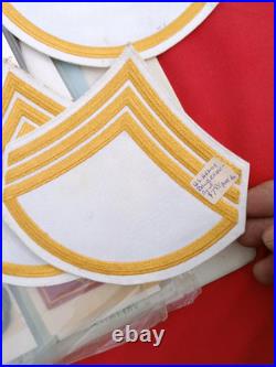 WWII Korea US MILITARY PATCH/ Stripe/ Pin Lot 100+ ARMY NAVY AIR FORCE