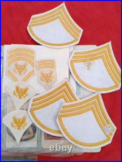 WWII Korea US MILITARY PATCH/ Stripe/ Pin Lot 100+ ARMY NAVY AIR FORCE