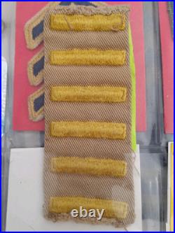 WWII Korea US MILITARY PATCH/ Stripe/ Pin Lot 100+ ARMY NAVY AIR FORCE