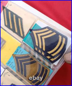 WWII Korea US MILITARY PATCH/ Stripe/ Pin Lot 100+ ARMY NAVY AIR FORCE