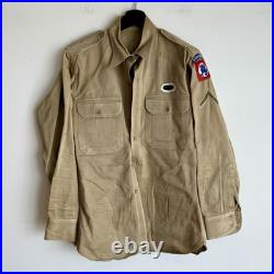 WWII Korean War US Army Shirt Patched 508th RCT Airborne Named