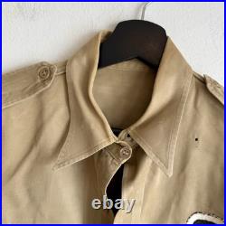WWII Korean War US Army Shirt Patched 508th RCT Airborne Named
