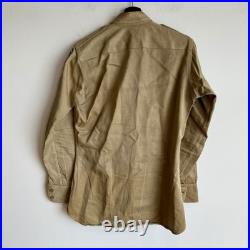 WWII Korean War US Army Shirt Patched 508th RCT Airborne Named