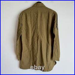 WWII Korean War US Army Shirt Patched 508th RCT Airborne Named