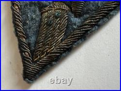 WWII RARE Original 12th USAAF AAF U. S. Army Air Force BULLION wool felt patch