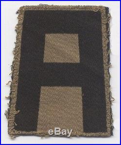 WWII Theater-Made US 1st Army Shoulder Patch